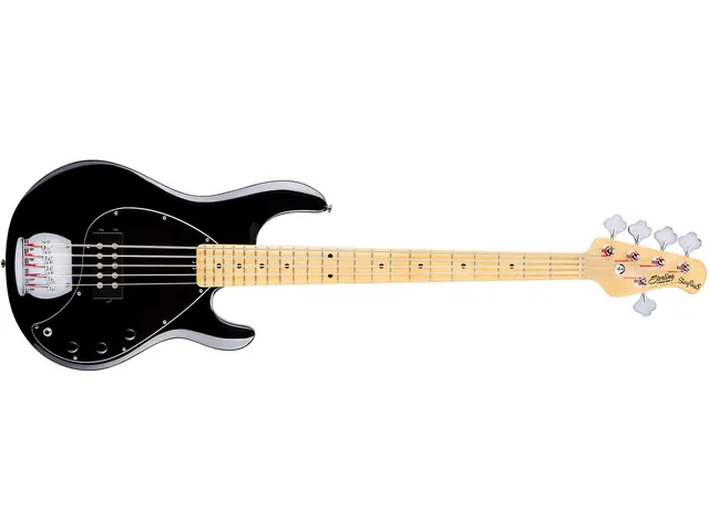 Sterling Stingray Ray5 Bass Black front view