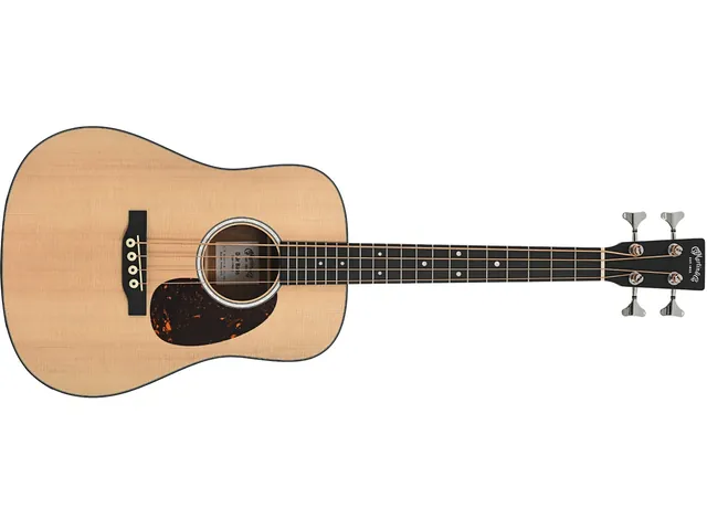 Martin DJR-10E Acoustic Bass Natural front view