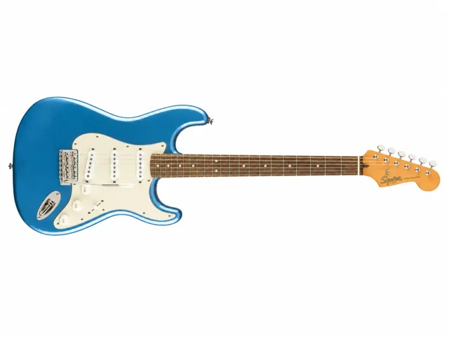 Squier Classic Vibe 60s Stratocaster Lake Placid Blue front view
