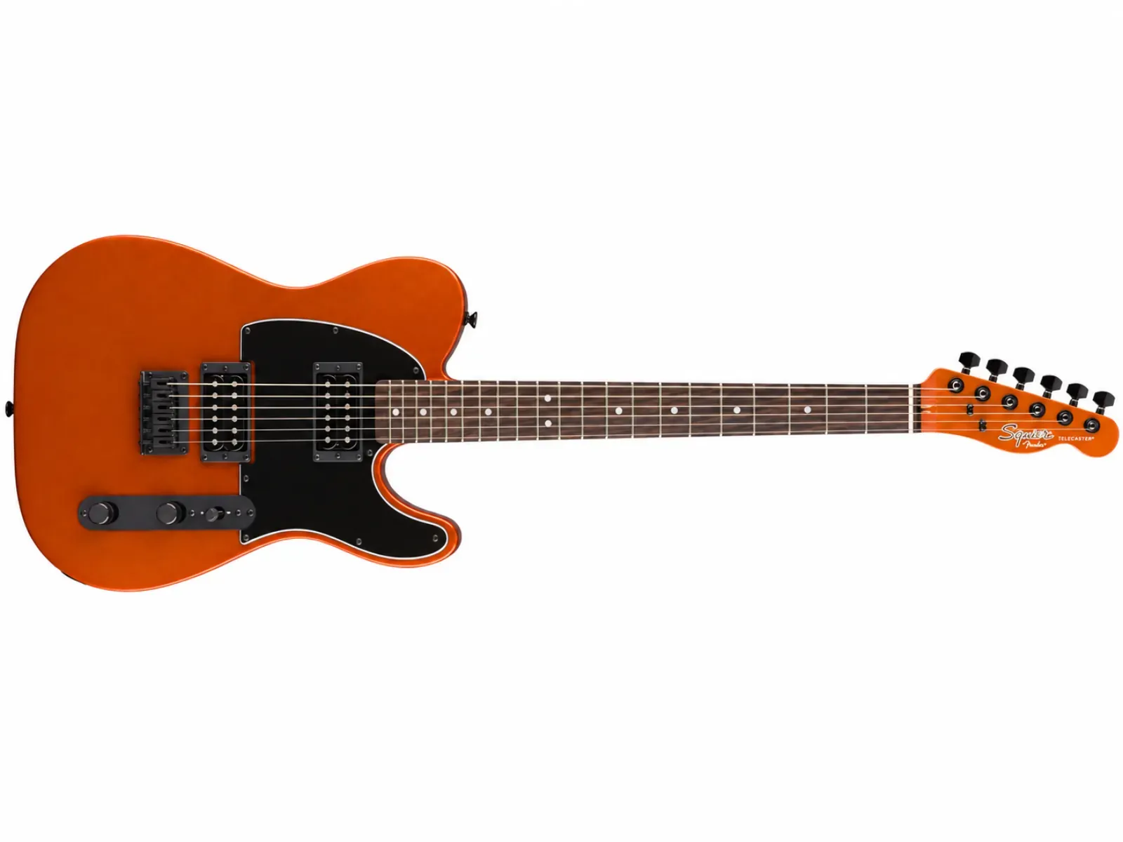 Squier FSR Affinity Telecaster HH Metallic Orange front view