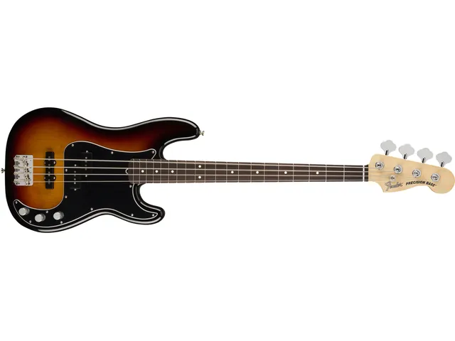 Fender American Performer Precision Bass 3-Color Sunburst front view